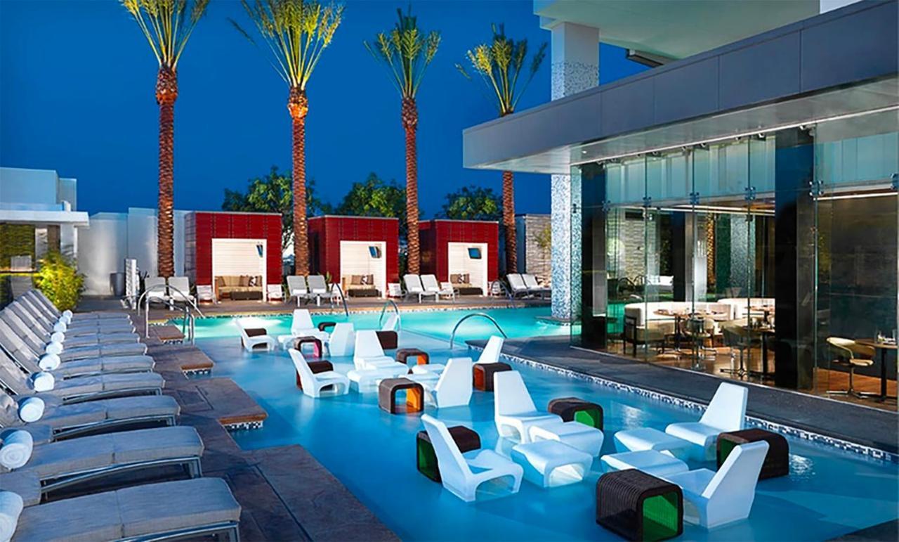 Huge Modern Luxury 17 Floor Panoramic Corner Suite With Open Balcony Las Vegas Exterior foto