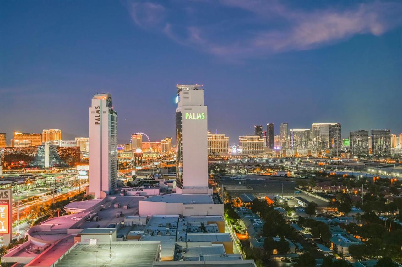 Huge Modern Luxury 17 Floor Panoramic Corner Suite With Open Balcony Las Vegas Exterior foto