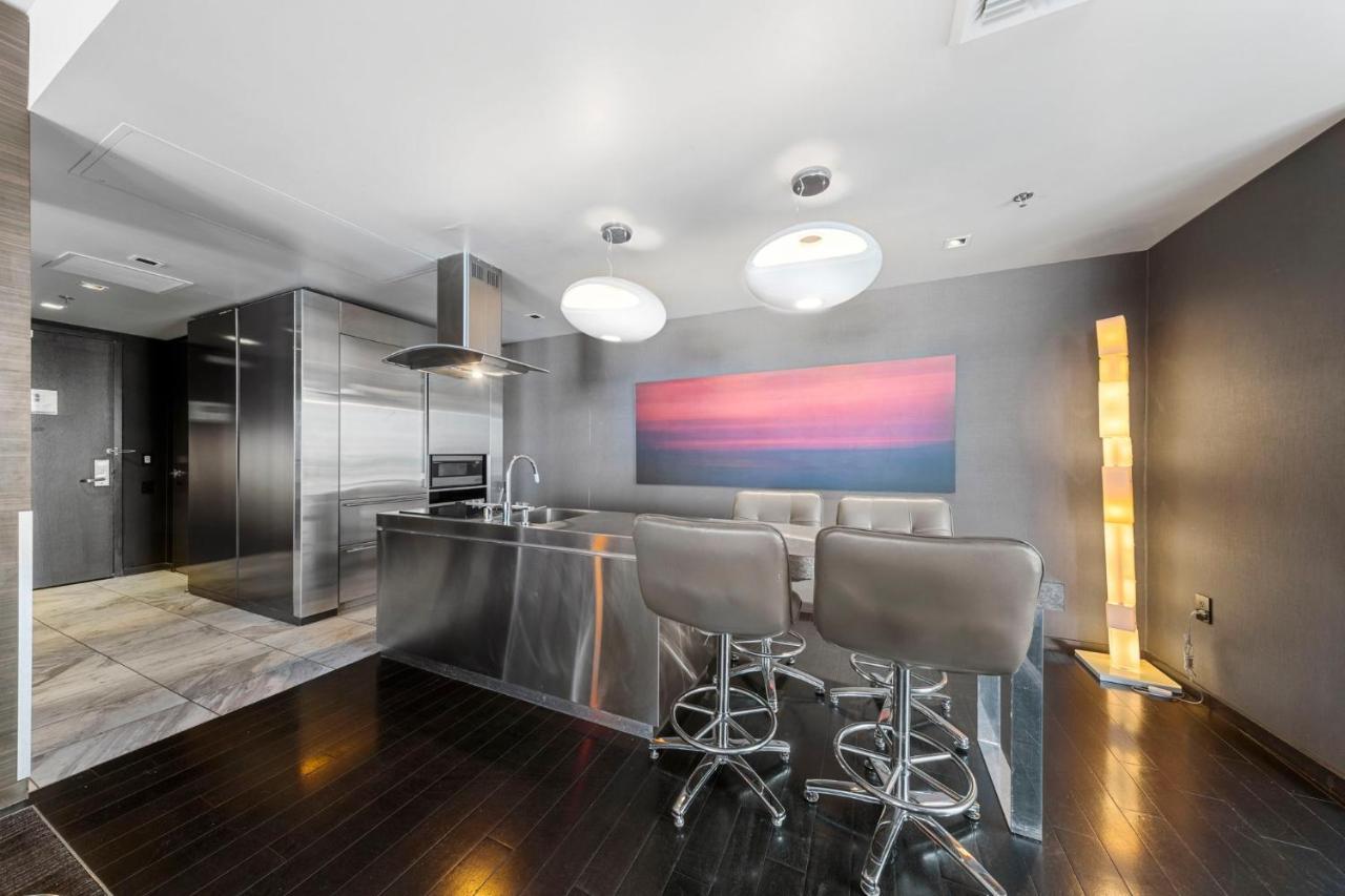 Huge Modern Luxury 17 Floor Panoramic Corner Suite With Open Balcony Las Vegas Exterior foto