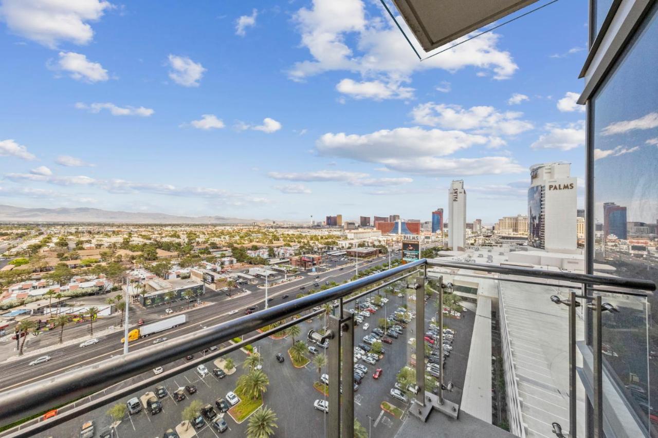 Huge Modern Luxury 17 Floor Panoramic Corner Suite With Open Balcony Las Vegas Exterior foto