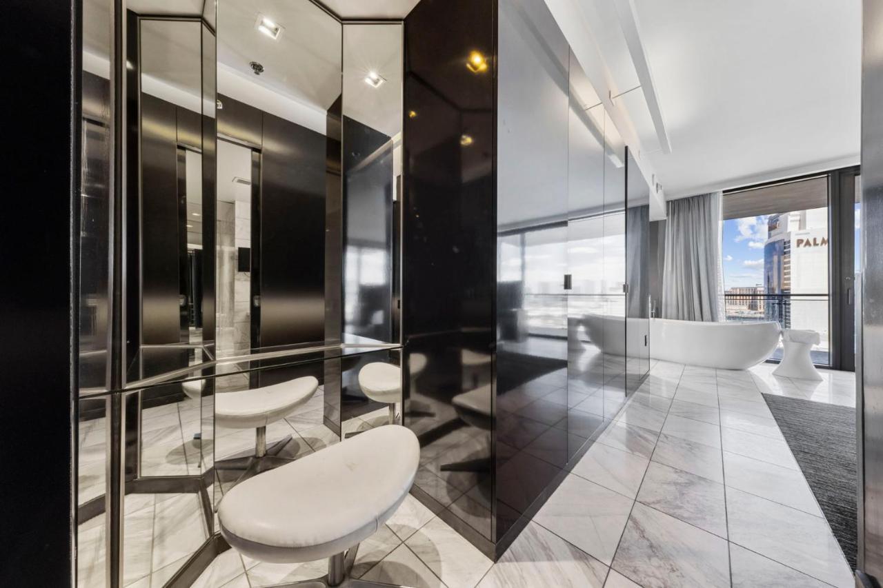 Huge Modern Luxury 17 Floor Panoramic Corner Suite With Open Balcony Las Vegas Exterior foto