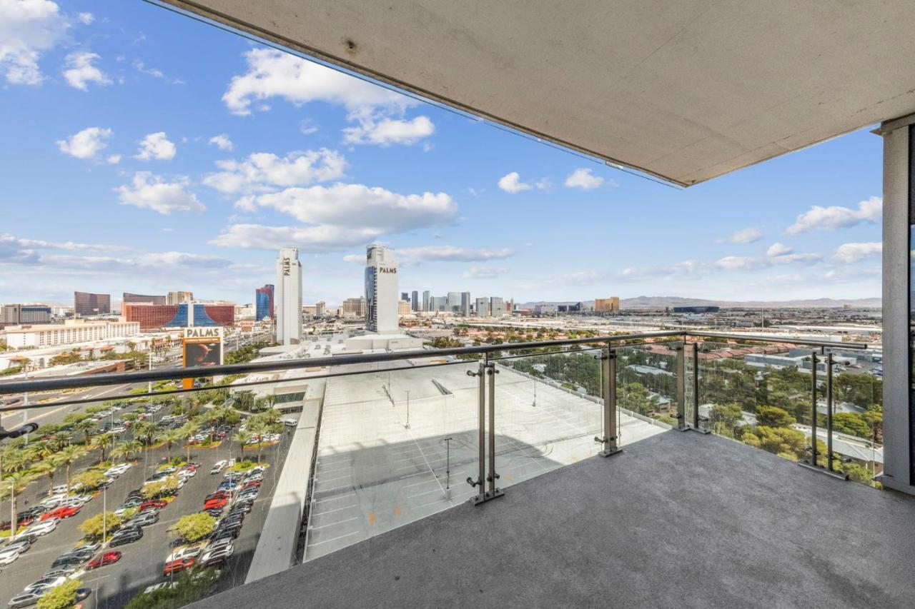 Huge Modern Luxury 17 Floor Panoramic Corner Suite With Open Balcony Las Vegas Exterior foto