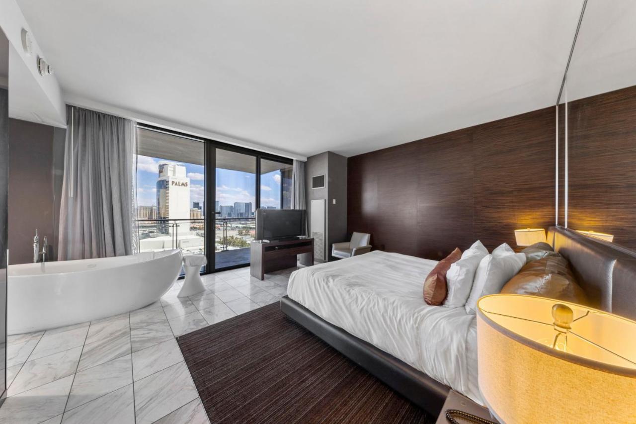 Huge Modern Luxury 17 Floor Panoramic Corner Suite With Open Balcony Las Vegas Exterior foto